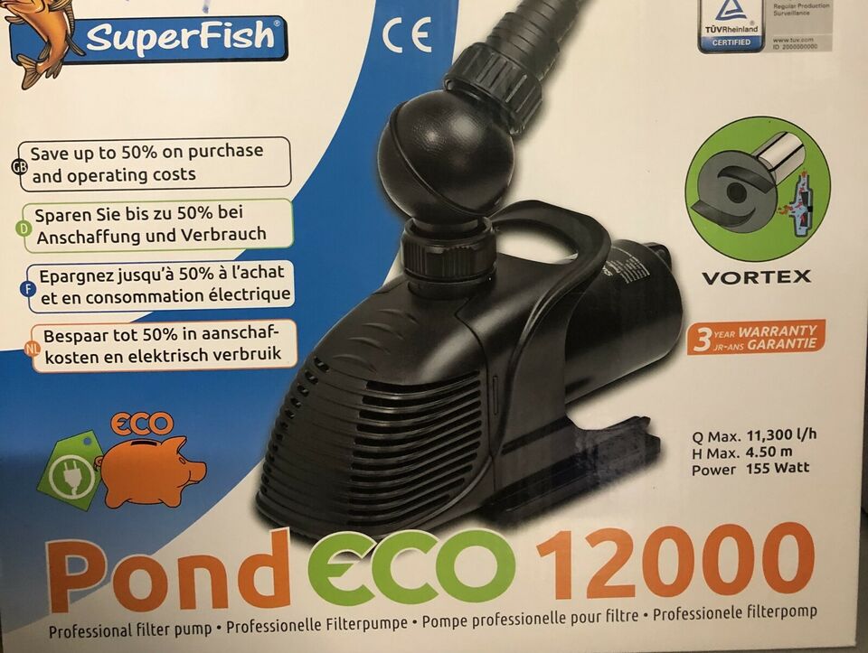 Superfish Pond eco 12000 ( Teichpumpe )